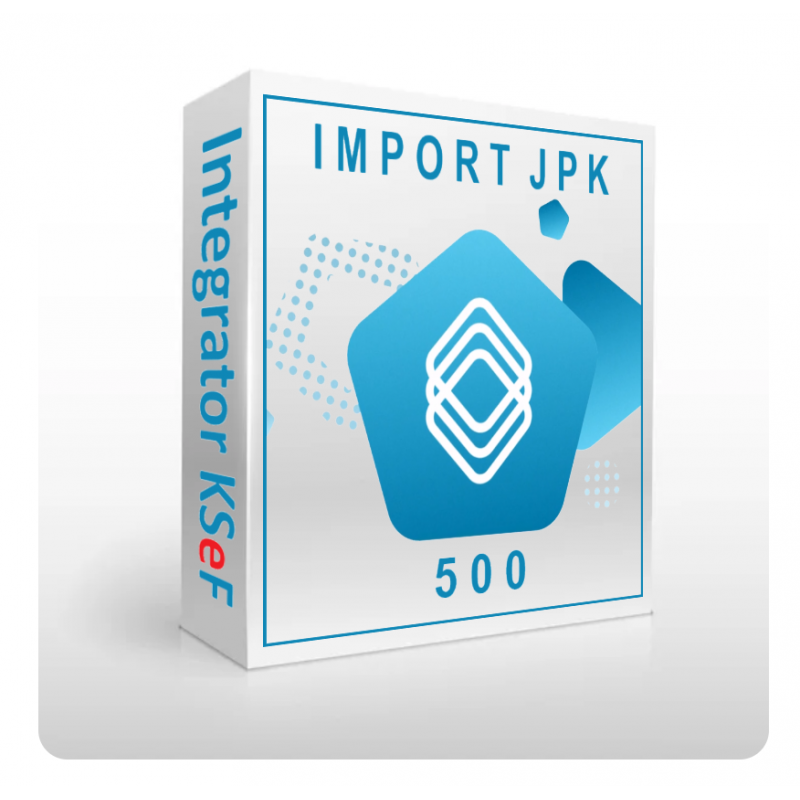Import JPK do Symfonii do 500 dokumentów - na okres 12 miesięcy